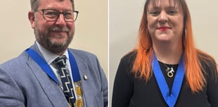 Council welcome new mayor and deputy following election