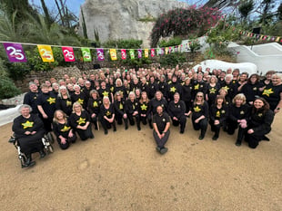 Cornish singers unite with brass band for spectacular show
