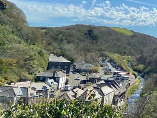 Boscastle painted as a place of dream and mystery