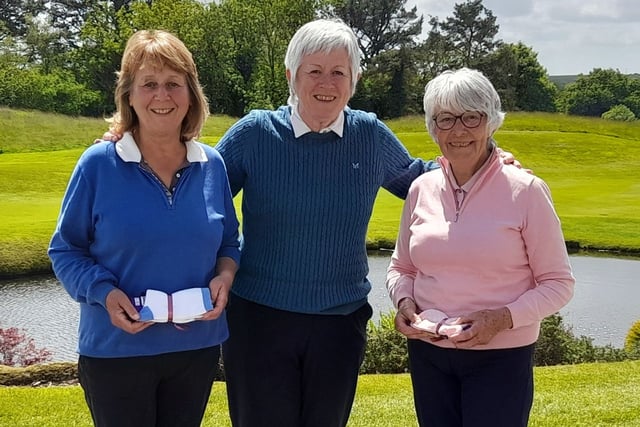 Sue enjoys team victory at St Mellion despite trolley mishap 