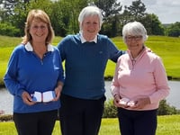 Sue enjoys team victory at St Mellion despite trolley mishap 