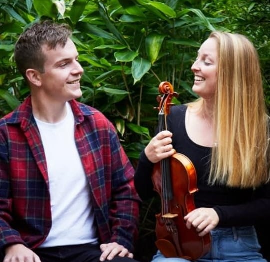 Violin and piano duo to play at Calstock venue in the autumn
