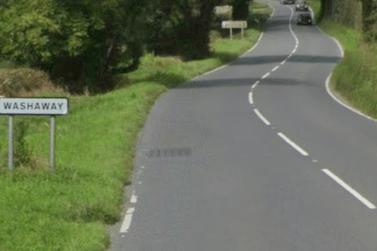 The A389 near Bodmin as it enters Washaway (Picture: Google)