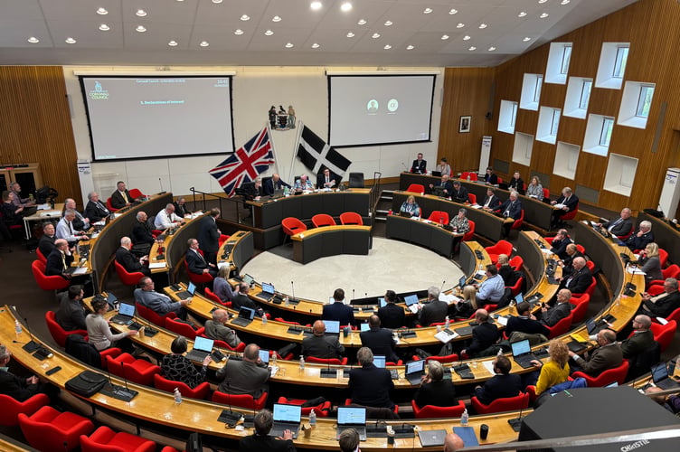 Cornwall Council overspent by almost £7.5 million in the final quarter of the financial year