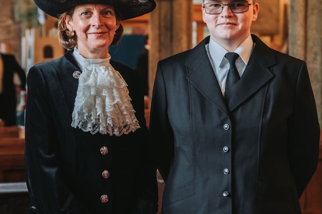 Faith becomes Cornwall's High Sheriff police cadet