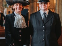 Faith becomes Cornwall's High Sheriff police cadet