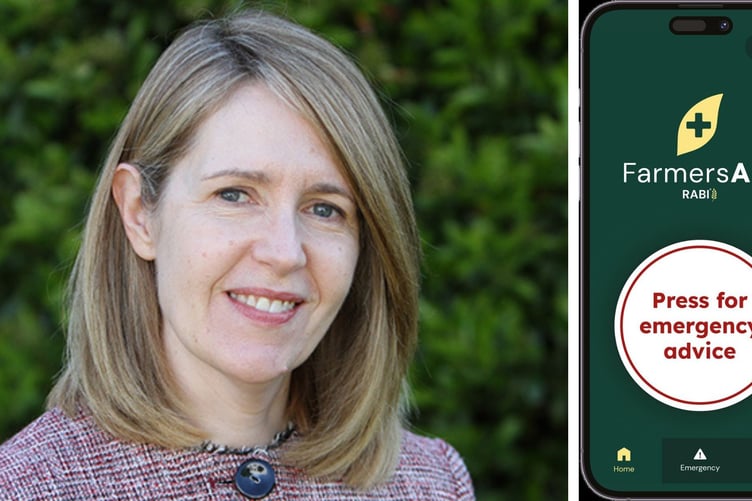 RABI chief executive Alicia Chivers said the FarmersAid app responds to the reality of isolated working conditions and unpredictable risk in agriculture