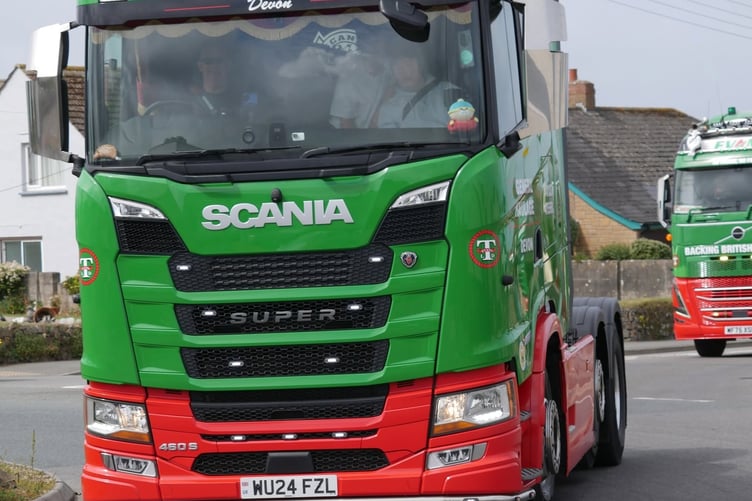 South West Truckers Bude Convoy 2026