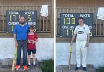 Baker and Knight put on triple century partnership