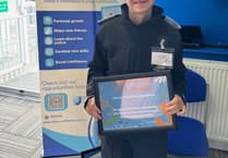 Launceston police cadet recognised at regional awards