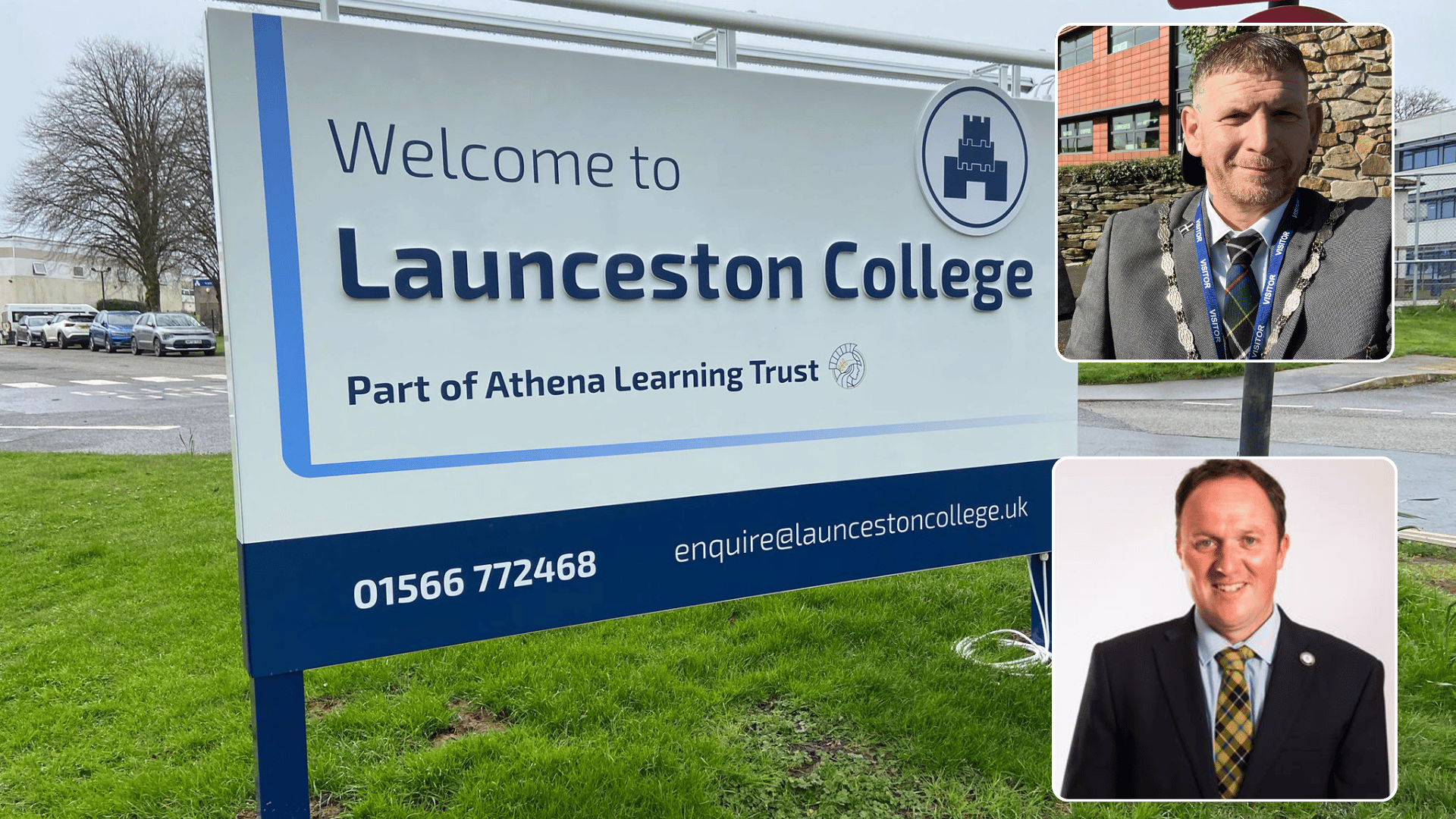 Cllr James Ball & Adrian Parsons - Athena Learning Trust
