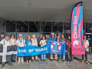 Rally at County Hall ahead of no confidence vote in South West Water