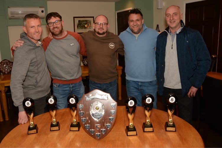 Golden Fleece B, pool team, Holsworthy.