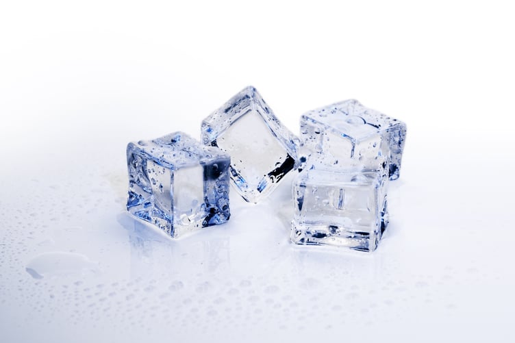 Ice cubes - you could stick them in your drink, or find an alternative use for them ...