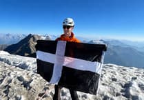 Cornish teen tackles two mountains in three days for veterans charity