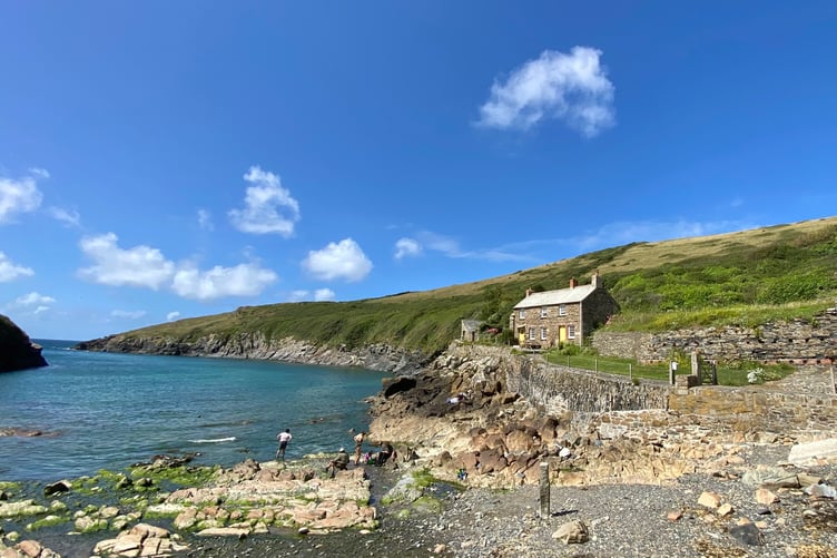 The inlet at Port Quin on the north coast of Cornwall. (Picture: Andrew Townsend)