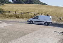 Search for van driver launched following death of cyclist