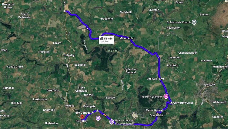A388 Roadworks
