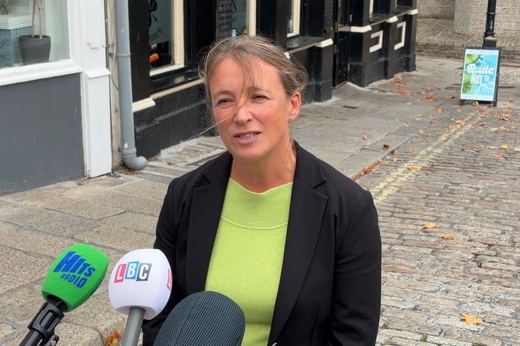 Clarissa Newell, Area Environment Manager at the Environment Agency, addresses the media following sentencing at Plymouth Magistrates Court