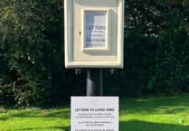 Wadebridge 'Letters to Loved Ones' post box back in place