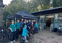 Okehampton residents pedal for community champion injured in hit and run