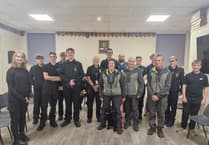 Future police officers gain special insight into the work of search dogs