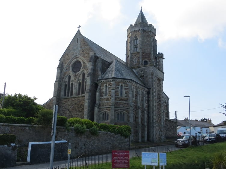 Church of St Elwyn in Hayle.