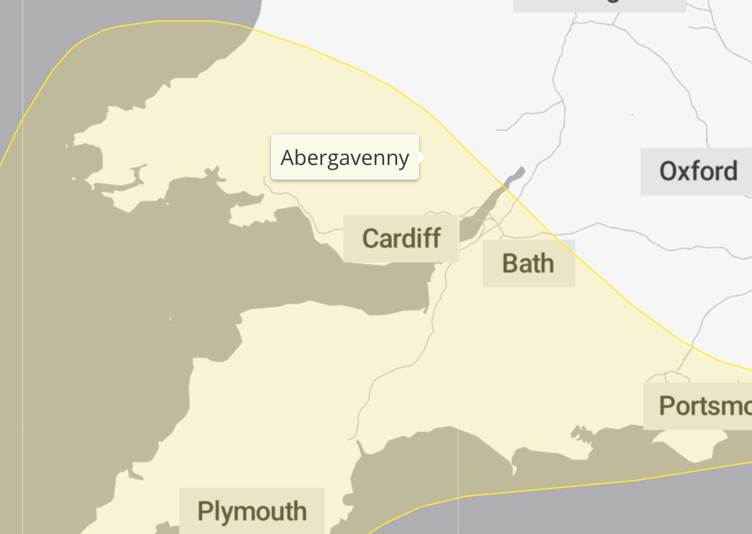 Met Office weather warning