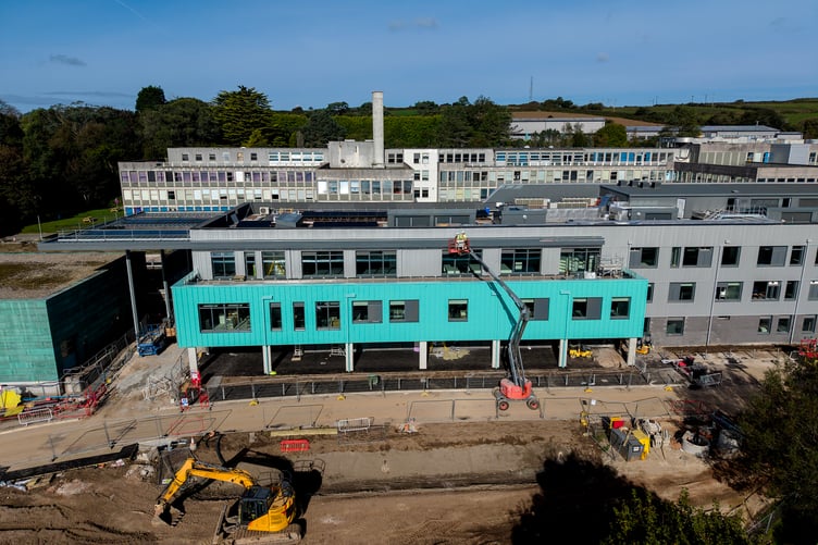 One of the new blocks constructed on the college campus. (Picture: Paul Williams)