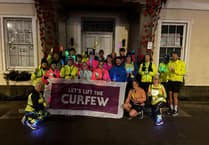 Running group shines a light on helping people feel safer during darker months
