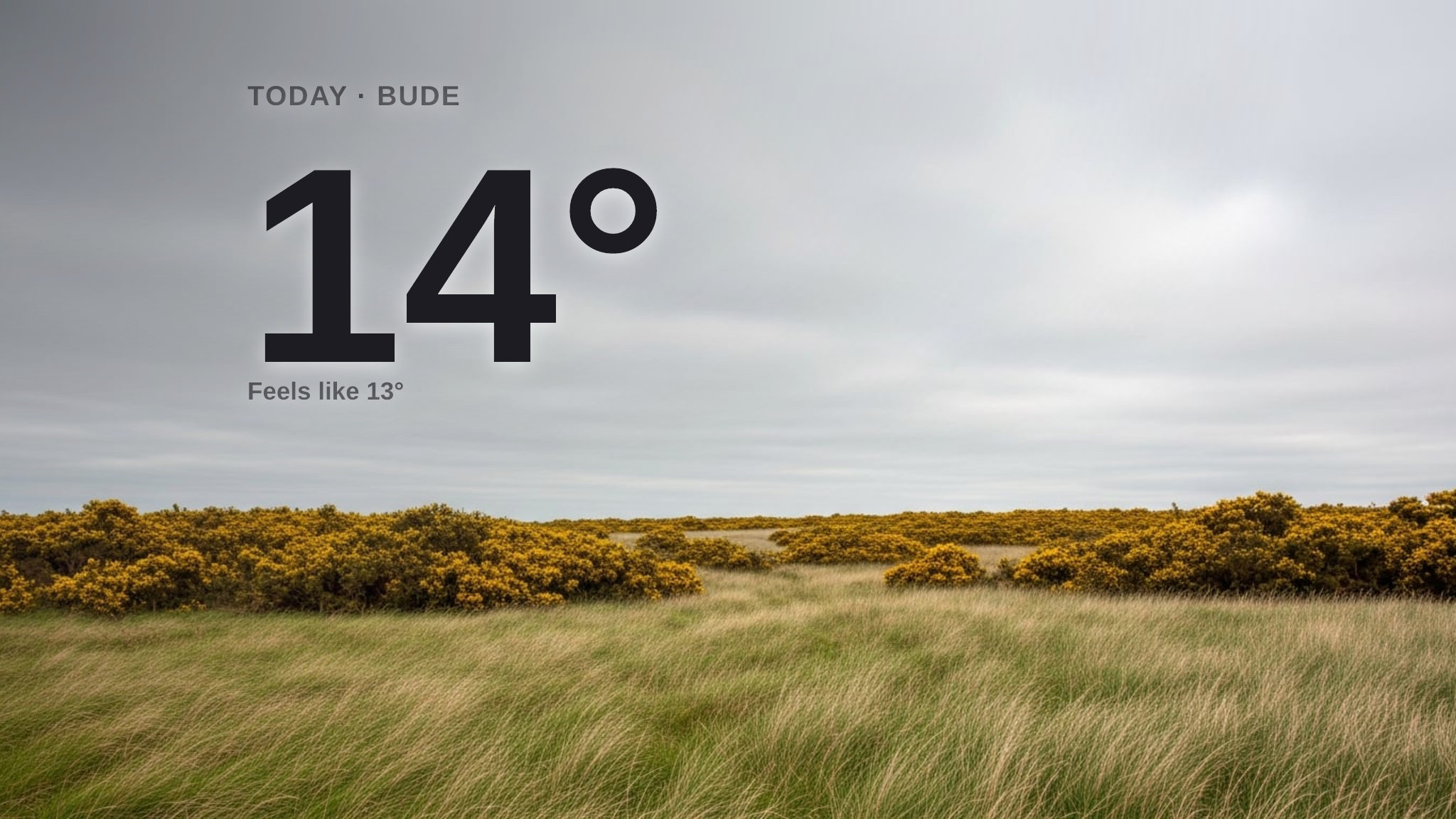 Rain on the way for Bude today - here's your Tuesday forecast