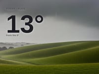 Bude: heavy rain, high of 13°C on Wednesday