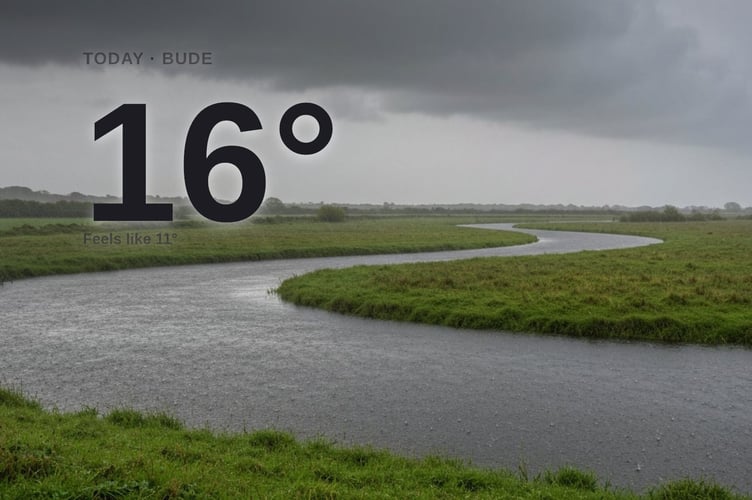 Bude weather: heavy rain Saturday with rain expected and a high of 16°C