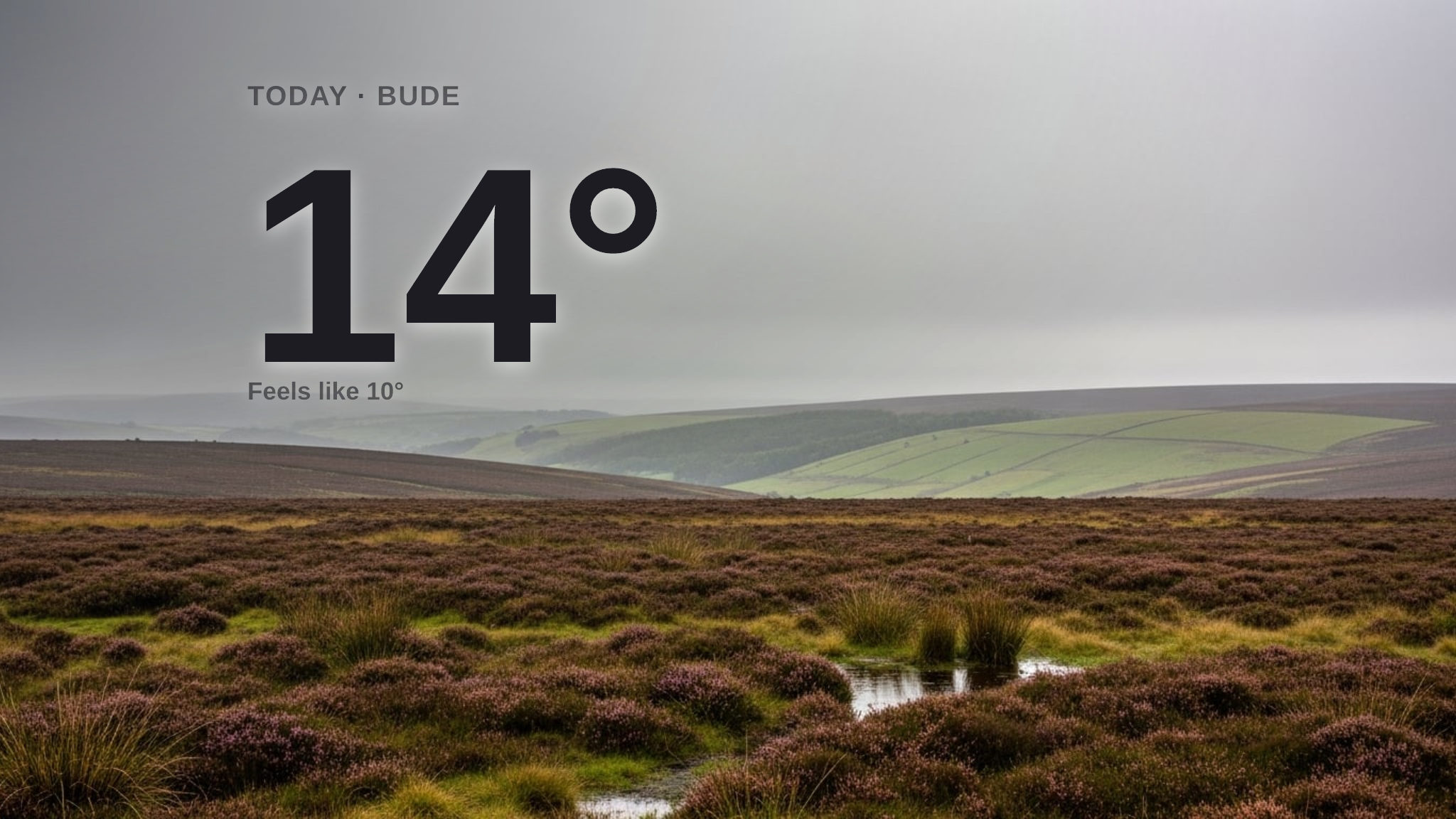 Rain on the way for Bude today - here's your Monday forecast