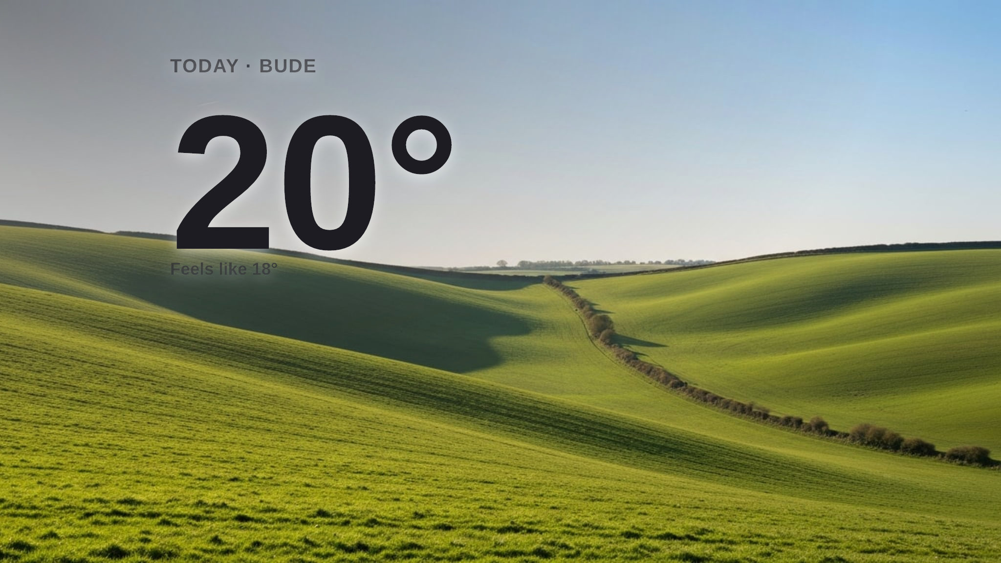 Sunny skies for Bude today - here's what to expect